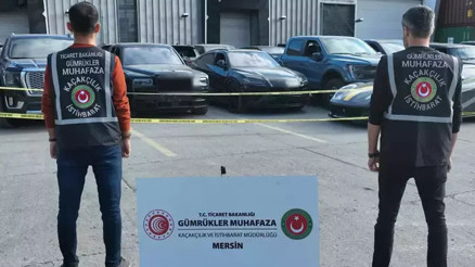 Ticaret Bakanlığı kaçak lüks araç ve uyuşturucu yakaladı