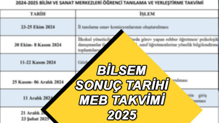 BİLSEM SINAV SONUÇLARI 2025 TARİHİ BELLİ OLDU (DETAYLI MEB TAKVİMİ) || BİLSEM ön değerlendirme sınav sonuçları açıklandı mı, ne zaman açıklanacak BİLSEM sonuçları nereden öğrenilir BİLSEM SINAV SONUÇLARI 2025 TARİHİ BELLİ OLDU (DETAYLI MEB TAKVİMİ) || BİLSEM ön değerlendirme sınav sonuçları açıklandı mı, ne zaman açıklanacak BİLSEM sonuçları nereden öğrenilir