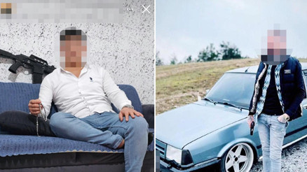Sosyal medyada silahlı fotoğraf paylaştılar Kütahyada 12 şüpheli gözaltına alındı