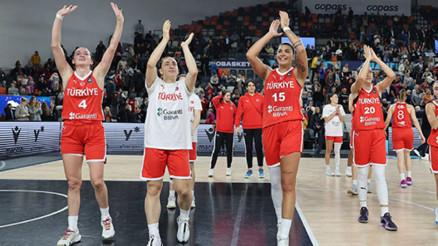 A Milli Kadın Basketbol Takımı 5te 5 peşinde