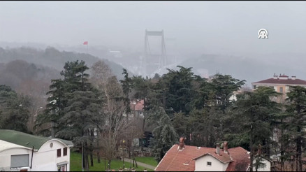 İstanbulda beklenen kar yağışı başladı