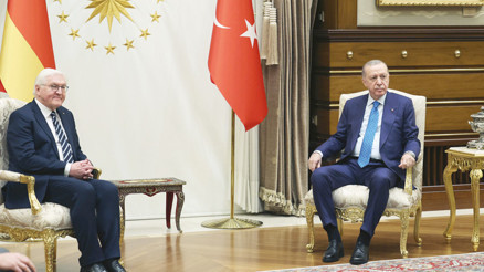 Erdoğan Steinmeier’i ağırladı: Sürgün kabul edilemez