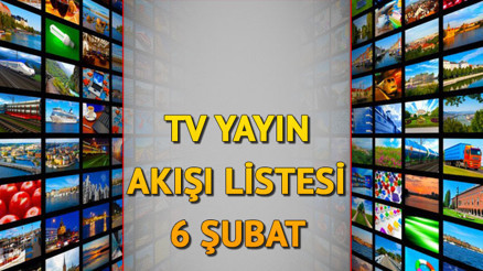 TV YAYIN AKIŞI (BUGÜN TÜM KANALLAR) 6 ŞUBAT 2025 || Bugün tvde neler var Kanal D, ATV, Star TV, Show TV, TRT 1, TV8, NOW TV yayın akışı ve tv rehberi TV YAYIN AKIŞI (BUGÜN TÜM KANALLAR) 6 ŞUBAT 2025 || Bugün tvde neler var Kanal D, ATV, Star TV, Show TV, TRT 1, TV8, NOW TV yayın akışı ve tv rehberi