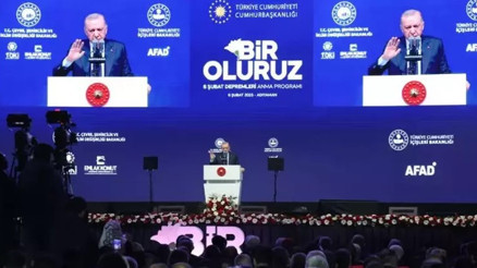 Cumhurbaşkanı Erdoğan: Deprem bölgemize 2,6 trilyon lirayı aşan yatırım yaptık Cumhurbaşkanı Erdoğan: Deprem bölgemize 2,6 trilyon lirayı aşan yatırım yaptık