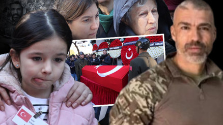 Şehit Binbaşı Murat Kemal Yetişene acı veda... Evlilik yıl dönümünde şehit düştü, kızının doğum gününde toprağa verildi