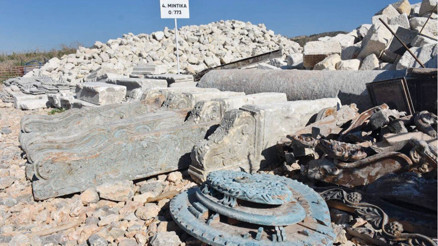 Deprem kazılarından tarih fışkırdı