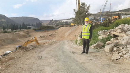 İnşaata başlamışlar... Rum Kesimi’ne Siyonist okulu