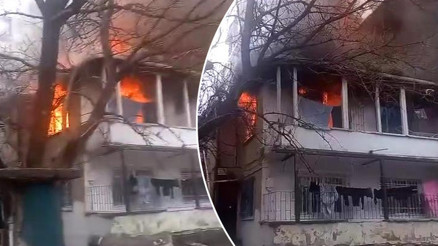 Küçükçekmecede korkutan yangın: Mahsur kalanlar kurtarıldı