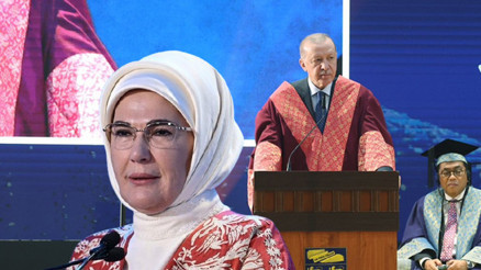 Emine Erdoğandan Malezya mesajı: Büyük onur duyduk