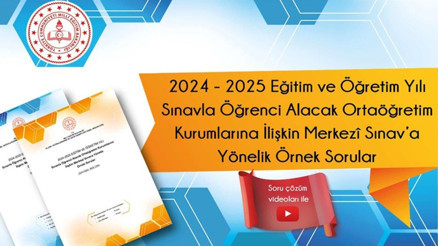 LGS örnek soru kitapçıkları yayınlandı