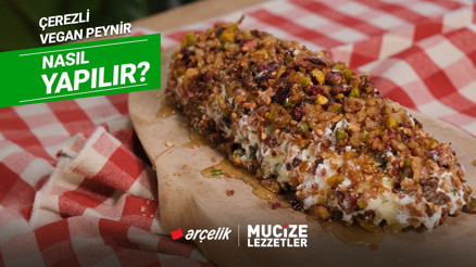 Çerezli soğanlı vegan peynir rulosu nasıl yapılır | Mucize Lezzetler