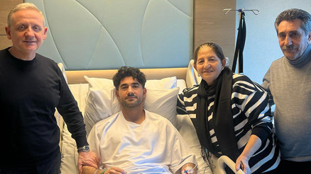Başakşehirde Onur Ergün ameliyat edildi