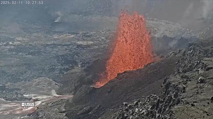 Kilauea Yanardağında korkutan hareketlilik: Lav püskürttü
