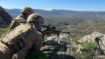 MSB: Garada 5 terörist etkisiz hale getirildi