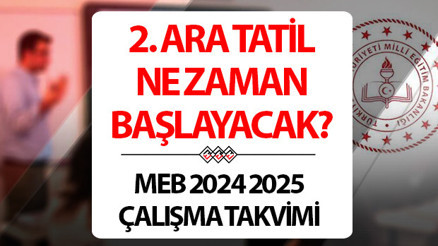 2. Ara tatil ne zaman || Okulların kapanmasına kaç gün kaldı, okullar ne zaman kapanacak, Nisan ara tatili kaç gün olacak MEB 2024 2025 2. dönem 2. ara tatil tarihleri