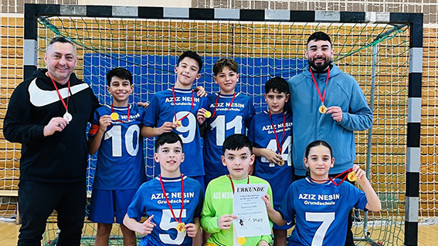 Aziz Nesin İlkokulu, Berlin’de şampiyon oldu