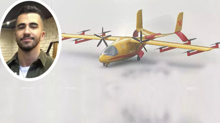 Türk mühendis geleceğin yangın söndürme uçağını tanıttı Türk mühendis geleceğin yangın söndürme uçağını tanıttı