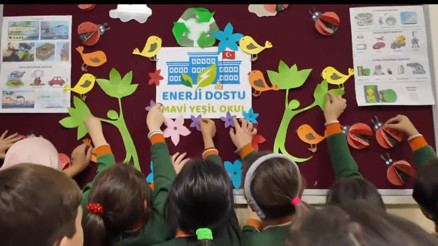 Temel eğitimde ‘Enerji Dostu Mavi Yeşil Okul’ Temel eğitimde ‘Enerji Dostu Mavi Yeşil Okul’
