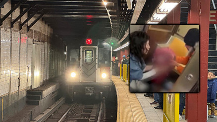 Doğuma metroda yakalandı: Kordonu çakıyla kesildi