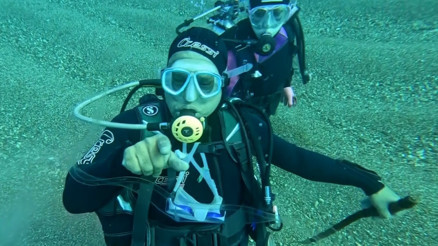 Antalya Körfezinde ilk kez görüntülendi: Sadece berrak suda görülebiliyor