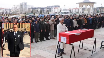 İspanya’da yaşamını yitiren polis memuru, Afyon’da toprağa verildi