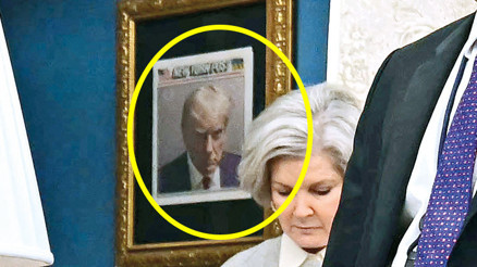 Sabıka fotoğrafını Oval Ofise astı