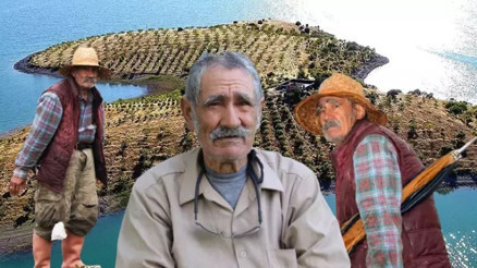 20 yıl boyunca adada ağaç dikmişti... Ziya dedenin ‘adası’ yetim kalmadı: Belediye sahip çıktı