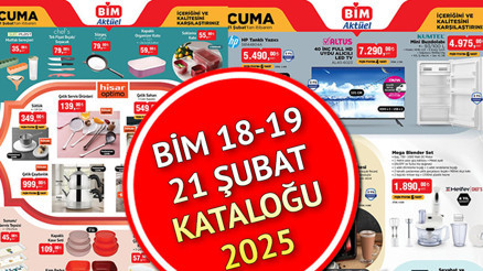 YENİ HAFTA BİM AKTÜEL 18-19-21 ŞUBAT 2025 KATALOĞU - İNDİRİMLİ ÜRÜNLER || Bimde bu hafta neler var Bim katalog Dikey Buharlı Ütü, Işıklı Şarjlı Diker Süpürge getiriyor