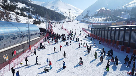 Palandöken gurbetçiler aracılığıyla da Avrupa’dan turist çekiyor