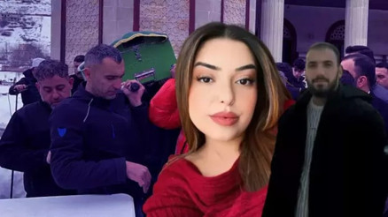 Eski nişanlısının pompalı tüfekle vurup öldürdüğü Beyza Akdoğan, son yolculuğuna uğurlandı