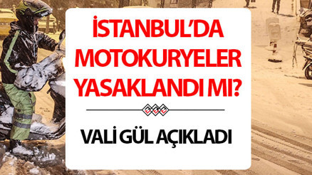 MOTOKURYELER YASAĞI SON DAKİKA GELİŞMESİ | 22-23 Şubat İstanbulda motosiklet ve motokurye yasağı kalktı mı, ne zaman bitecek, devam ediyor mu Yemek ve online market siparişleri kapalı mı İstanbul Valiliğinden son açıklama