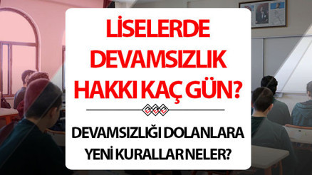 Devamsızlık hakkı kaç gün 2025 Lise özürlü özürsüz devamsızlık ne kadar, devamsızlık süresini dolduranlar belge alabiliyor mu MEBden yeni yönetmelik yayınlandı Devamsızlık hakkı kaç gün 2025 Lise özürlü özürsüz devamsızlık ne kadar, devamsızlık süresini dolduranlar belge alabiliyor mu MEBden yeni yönetmelik yayınlandı