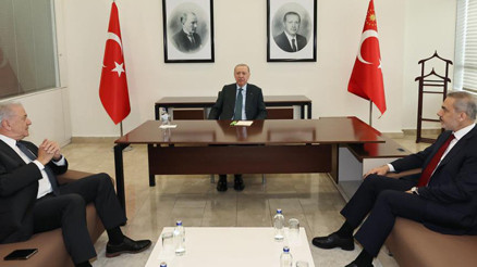 Cumhurbaşkanı Erdoğan, Dimitris Avramopoulosu kabul etti
