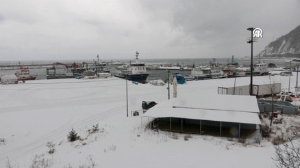 Trabzonda eğitime kar engeli