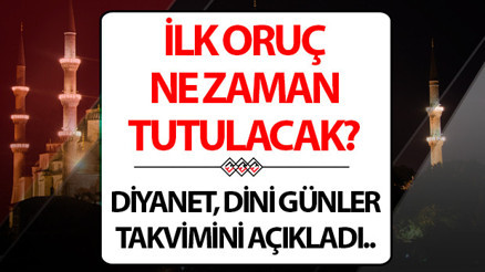 SAHURA NE ZAMAN KALKILACAK 2025 | Ramazan ne zaman başlıyor, ilk sahur hangi gün, ayın kaçında 2025 Ramazan İmsakiyesi tüm iller