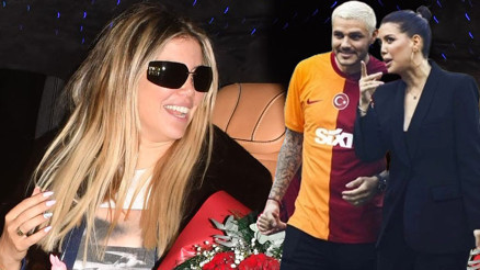 Wanda Nara İstanbula geldi Galatasaray-Fenerbahçe derbisine gidecek mi Wanda Nara İstanbula geldi Galatasaray-Fenerbahçe derbisine gidecek mi