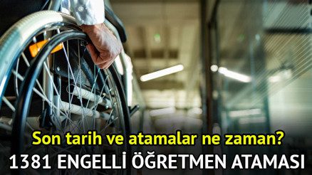 ENGELLİ ÖĞRETMEN ATAMASI BAŞVURU KILAVUZU | MEB 1381 engelli öğretmen atama başvurusu nasıl yapılır, kaç EKPSS puanı gerekiyor, atamalar ne zaman yapılacak Engelli Öğretmen ataması başvuru ekranı 2025