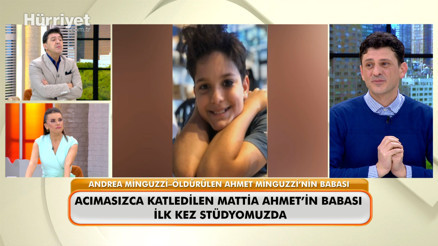 Mattia Ahmet’in acılı ailesi ilk kez bir canlı yayına katıldı Mattia Ahmet’in acılı ailesi ilk kez bir canlı yayına katıldı