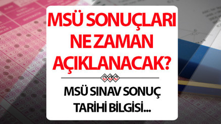 MSÜ SINAV SONUÇLARI SORGULAMA EKRANI 2025: ÖSYM duyurmuştu... 2025 MSÜ sonuçları ne zaman açıklanacak, tarih belli oldu mu