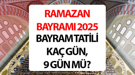 RAMAZAN BAYRAMI 2025 TARİHLERİ - DİYANET TAKVİMİ || Ramazan Bayramı ne zaman 2025, hangi gün 2025 Ramazan Bayramı tatili kaç gün Ramazan Bayramı 2025 geri sayım...