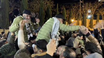 Hamas ile İsrail arasındaki krizin çözülmesinin ardından 641 Filistinli esir serbest kaldı