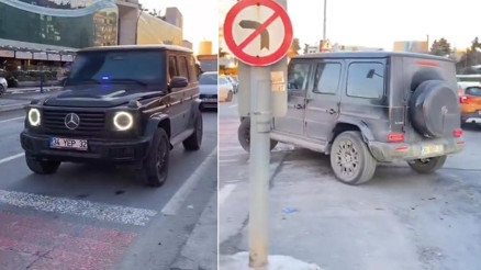 Beşiktaşta hatalı dönüş yapan çakarlı cipe 139 bin TL ceza