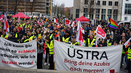 Aşağı Saksonya’da grev