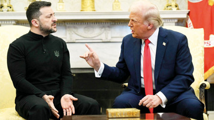 Trump Zelenski’yi azarladı Oval Ofis’te gergin anlar