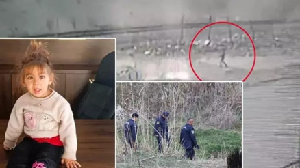 Denizlide kaybolan 4 yaşındaki Nazlı’nın evinden uzaklaştığı anlara ait görüntüler ortaya çıktı