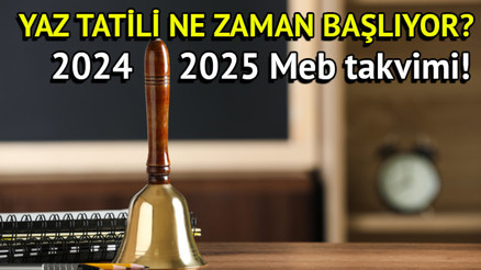 Yaz tatili 2025 ne zaman başlıyor Okullar ne zaman kapanacak, karne günü ne zaman Yaz tatili başlangıç tarihi 2024-2025
