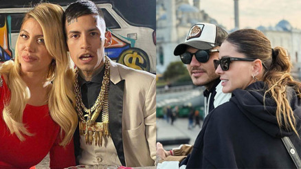 Mauro Icardi ve L-Gante birbirine girdi Kuklalarla tartışmam