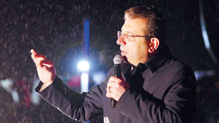 İmamoğlu’ndan gece mitingi