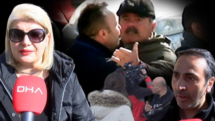 İstanbulda yüzde 100e varan aidat zamlarına isyan ettiler Site sakinleri arasında gerginlik yaşandı... Güvenlik tarafından durduruldular