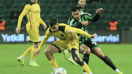 Kocaelispor ile İstanbulspor 1-1 berabere kaldı